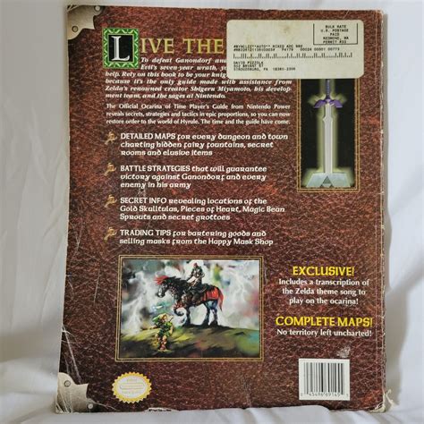 Legend Zelda Ocarina of Time Official Nintendo Power India | Ubuy