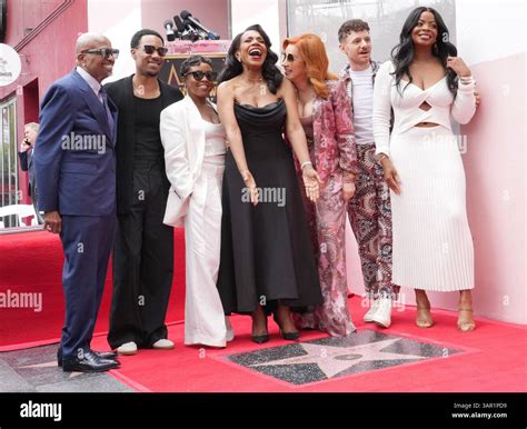 Los Angeles, USA. 16th Apr, 2025. (L-R) ABBOTT ELEMENTARY Cast ...