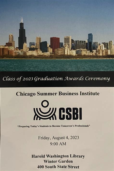 Chicago Summer Business Institute - Penserra