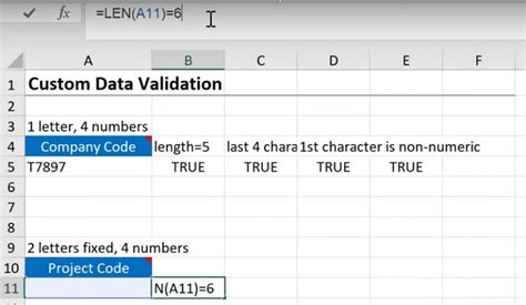 Custom Data Validation Excel From a Range 的图像结果