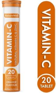 Naturewell Vitamin C 1000mg Effervescent Tablet for Glowing Skin ...