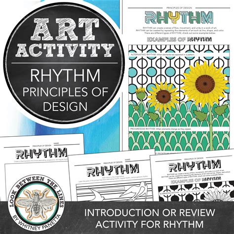 Principle of Design Rhythm Elementary Art Activity
