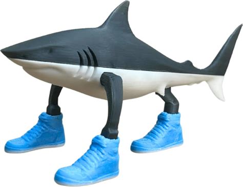 Tralalero Tralala Desk Decor, Funny Italian Brainrot Meme Shark ...