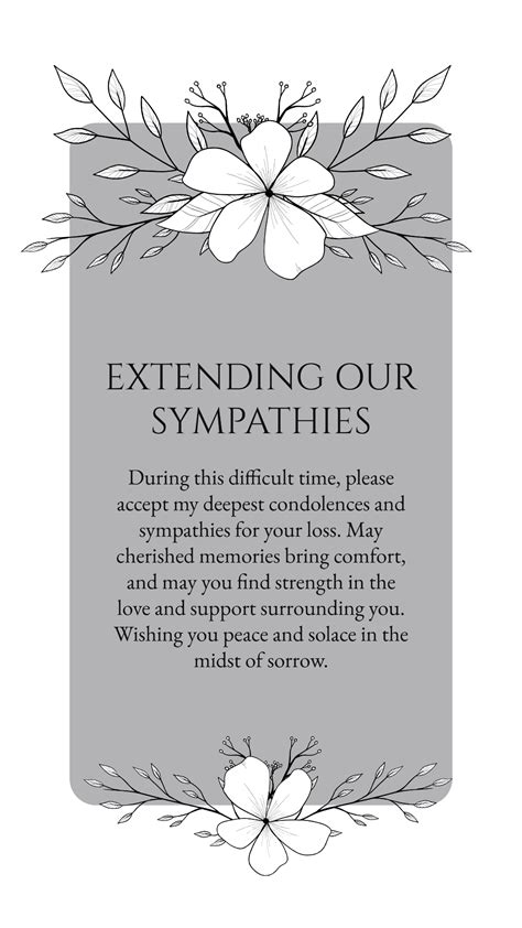 Printable Foldable Sympathy Cards