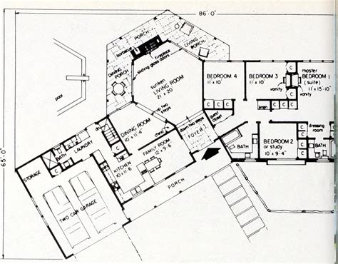 70s Split Level Floor Plans