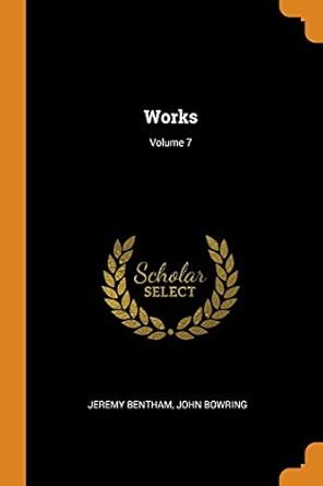 Buy Works; Volume 7 Book Online at Low Prices in India | Works; Volume ...
