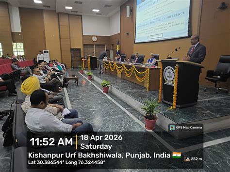 International Conference on Expanding Horizons of Human Rights..18-19 ...