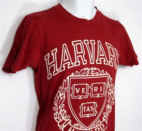 Vintage Champion Harvard University T-shirt Sz.s 1980's - Etsy