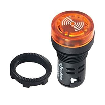 FLAWISH Buzzer Lamp AD16-22SM LED Flash Alarm Indicator Signal Lamp ...