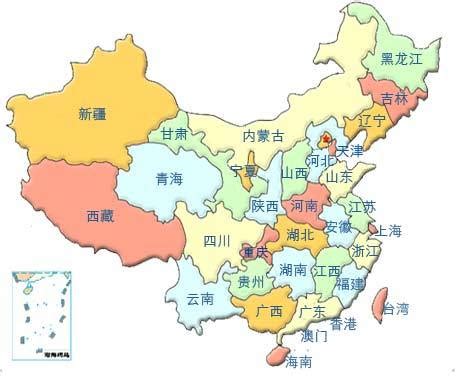 求一张只有省和市的中国地图！_百度知道