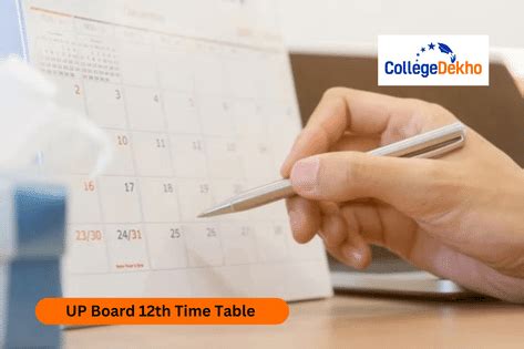 UP Board 12th Time Table 2026 (Out): UP Board 12th Time Table PDF ...