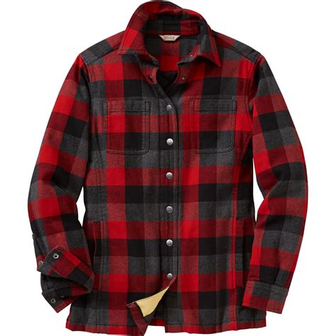 Female Flannel Jackets