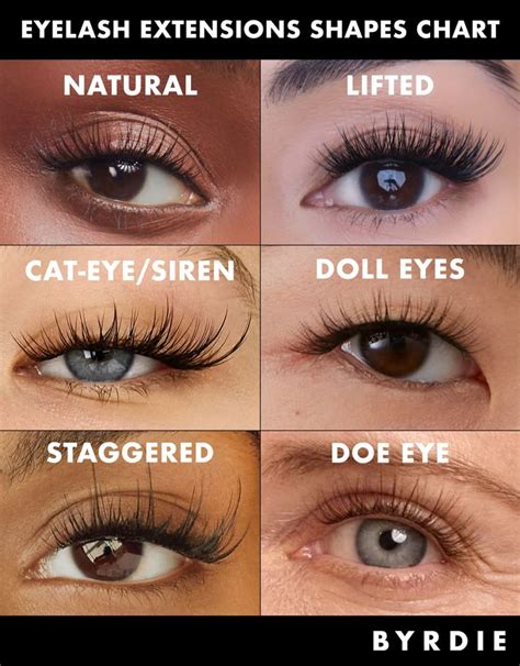 Image result for Eye Lashes Extension Types