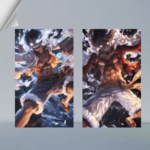 VIRGIN ART | MONKEY D. LUFFY ( GOD NIKKA) | DIGITAL ART - 9 | FROM ONE ...