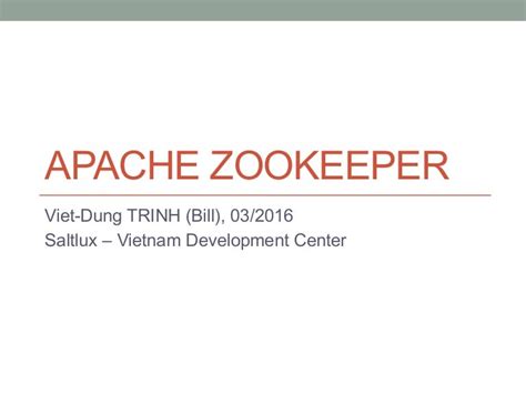 Bildergebnis für apache zookeeper