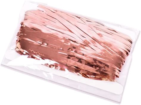 Buy 2 PCS 3 ft x 8 ft Rose Gold Bachelorette Party Decorations Metallic ...