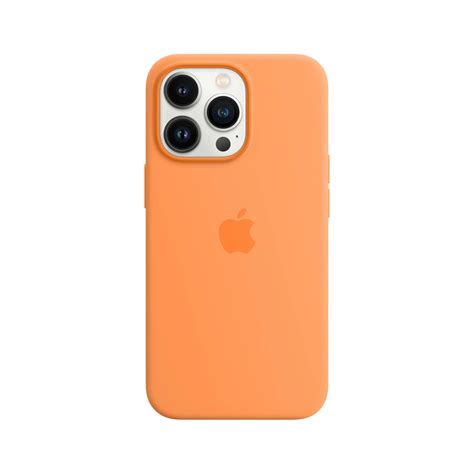 iPhone 13 Pro Silicone Case with MagSafe – Marigold - iNvent Store