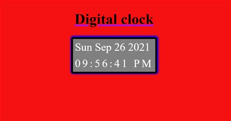Image result for Clock Using JavaScript