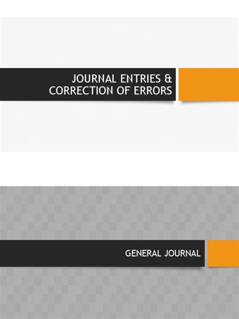 Image result for Rectification Journal Entry