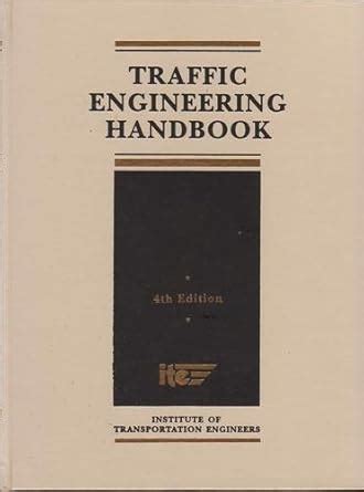 Traffic Engineering Handbook : Institute of Transportational Engineers ...