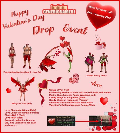 Happy Valentine's Day Drop Event 2025 - Events - LHGenericName01 Forum