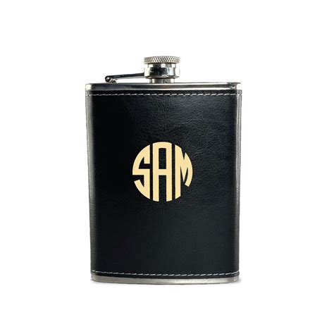 Hip Flask - Monogram | gingercrush.com