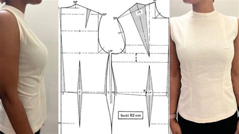 Image result for Basic Bodice Block Pattern Making