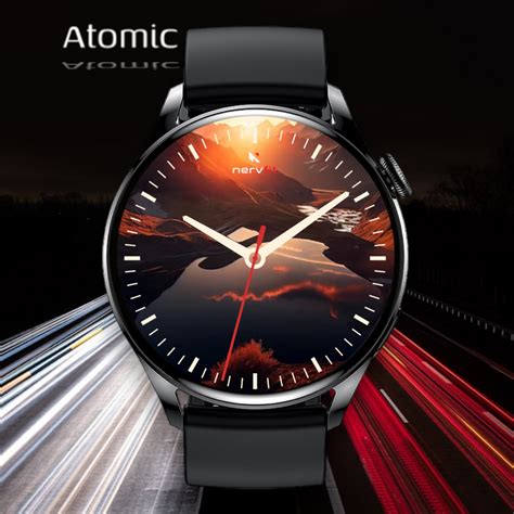 Nervfit Atomic Smart Watch 1.28" HD Display, BT Calling, IP67, AI Voice ...