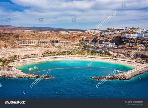 Amadores Beach Spanish Playa Del Amadores Stock Photo 2499811863 ...