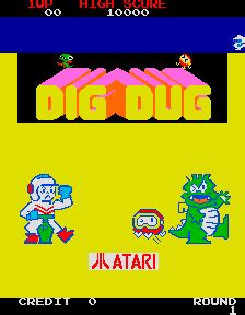 [mdk] Dig Dug (Atari, rev 2) download for mame 0.288
