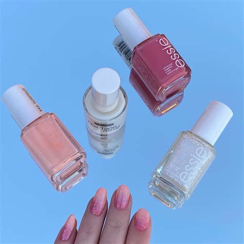 Glitter Gradient Nails