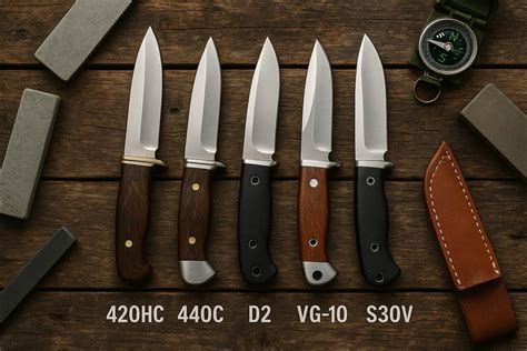 Top 5 Hunting Knife Steels & How to Choose the Right One