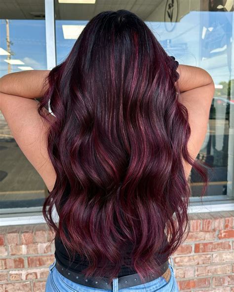 35+ Gorgeous Ideas For Black Cherry Plum Hair Color