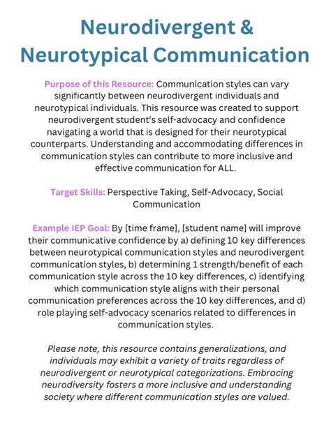Neurodivergent Vs Neurotypical Communication: Self-advocacy, ASD, Neuroaffirming, Communication ...