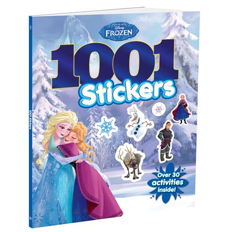 Buy Disney Frozen 1001 Stickers Book | Many Activities with Stickers ...