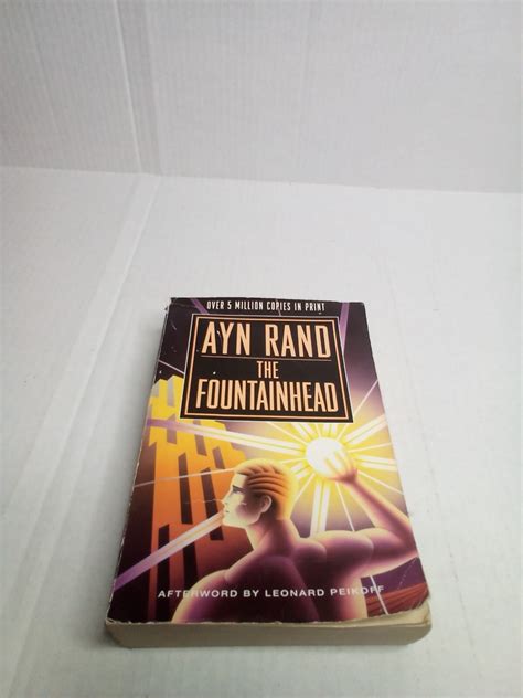 The Fountainhead Ayn Rand Paperback 9780452273337| eBay