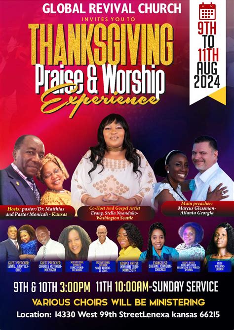 praise & worship experience , Global Revival Church, Lenexa, 9 August ...