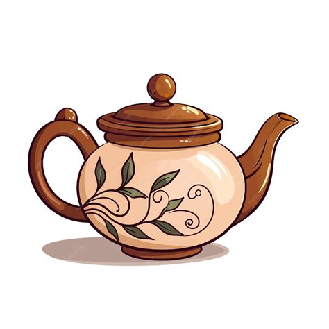 Premium Vector | Hand drawn teapot cartoon vector illustration clipart ...