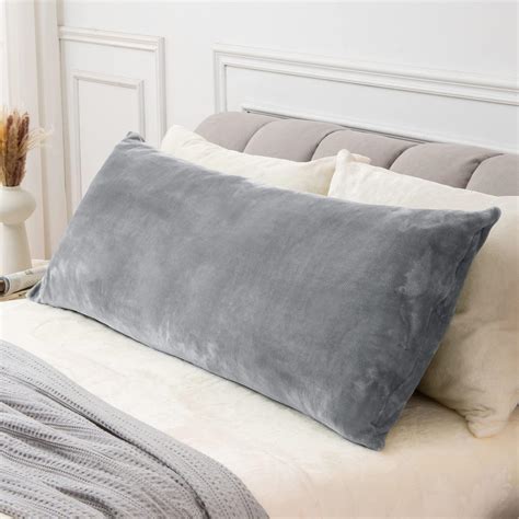 Amazon.com: Khaki Faux Fur Body Pillowcase Ultra Soft Fluffy Shabby ...