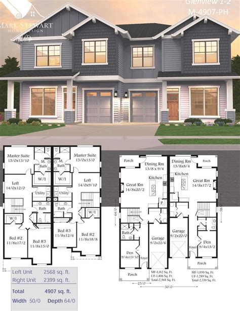 modern house layout 2 story
