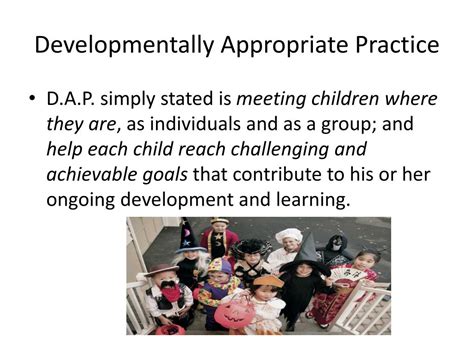 Image result for Developmentally Appropriate Practice Examples