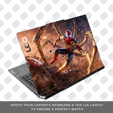 Spider Man Mech Arms Lenovo LOQ 2024, 2025 Laptop Skin