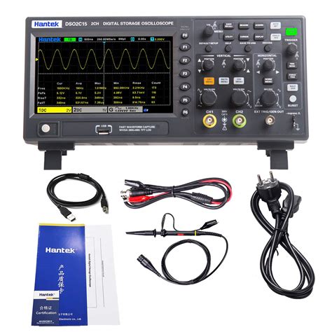 Hantekdso2c15 Digital Oscilloscope 2ch 1gsa S Storage Economical ...