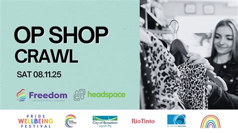 Op Shop Crawl with Pride, 81-93 West St, Busselton WA 6280, Australia ...