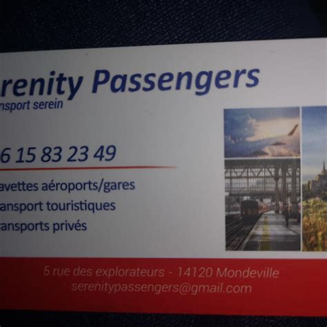 SERENITY PASSENGERS SHUTTLE DRIVER NORMANDY (2026) All You Need to Know ...