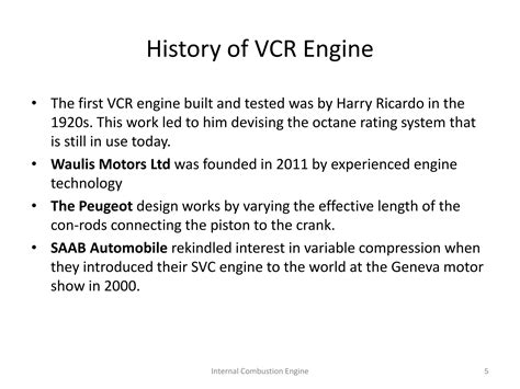 Image result for Variable Compression Ratio