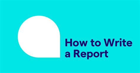 How Write a Report 的图像结果