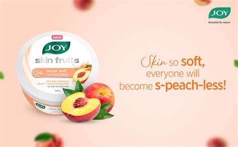 Joy Skin Fruits Super Soft Moisturizer With Peach & Hyaluronic Acid ...