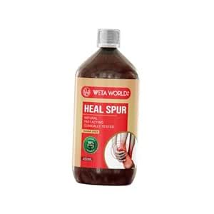Weta Worldz Heal Spur Syrup 450ml | Heel Pain Relief for Calcaneal Spur ...