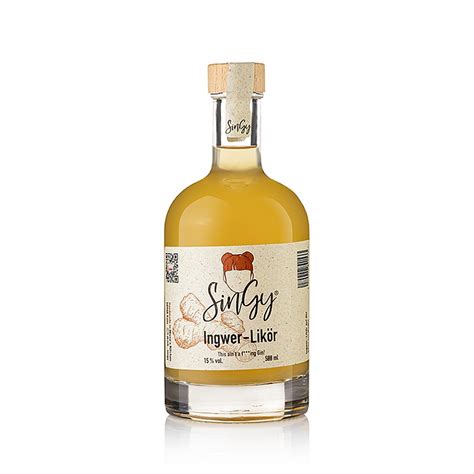 Missy`s SinGy gemberlikeur, 15% vol., Duitsland, 500 ml, Fles | GOURMET ...